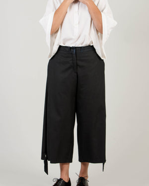 Side Pleat Trousers - T19W - MAE MAZE