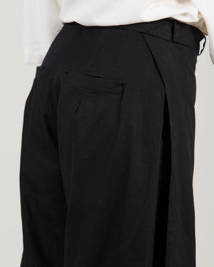 Side Pleat Trousers - T19W - MAE MAZE