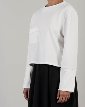 Pleated Pocket Jumper - S19W - MAE MAZE