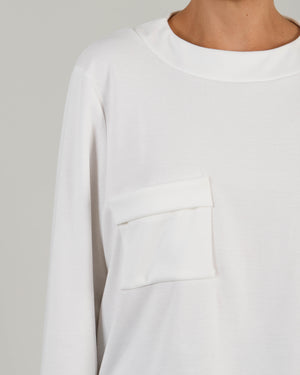 Pleated Pocket Jumper - S19W - MAE MAZE