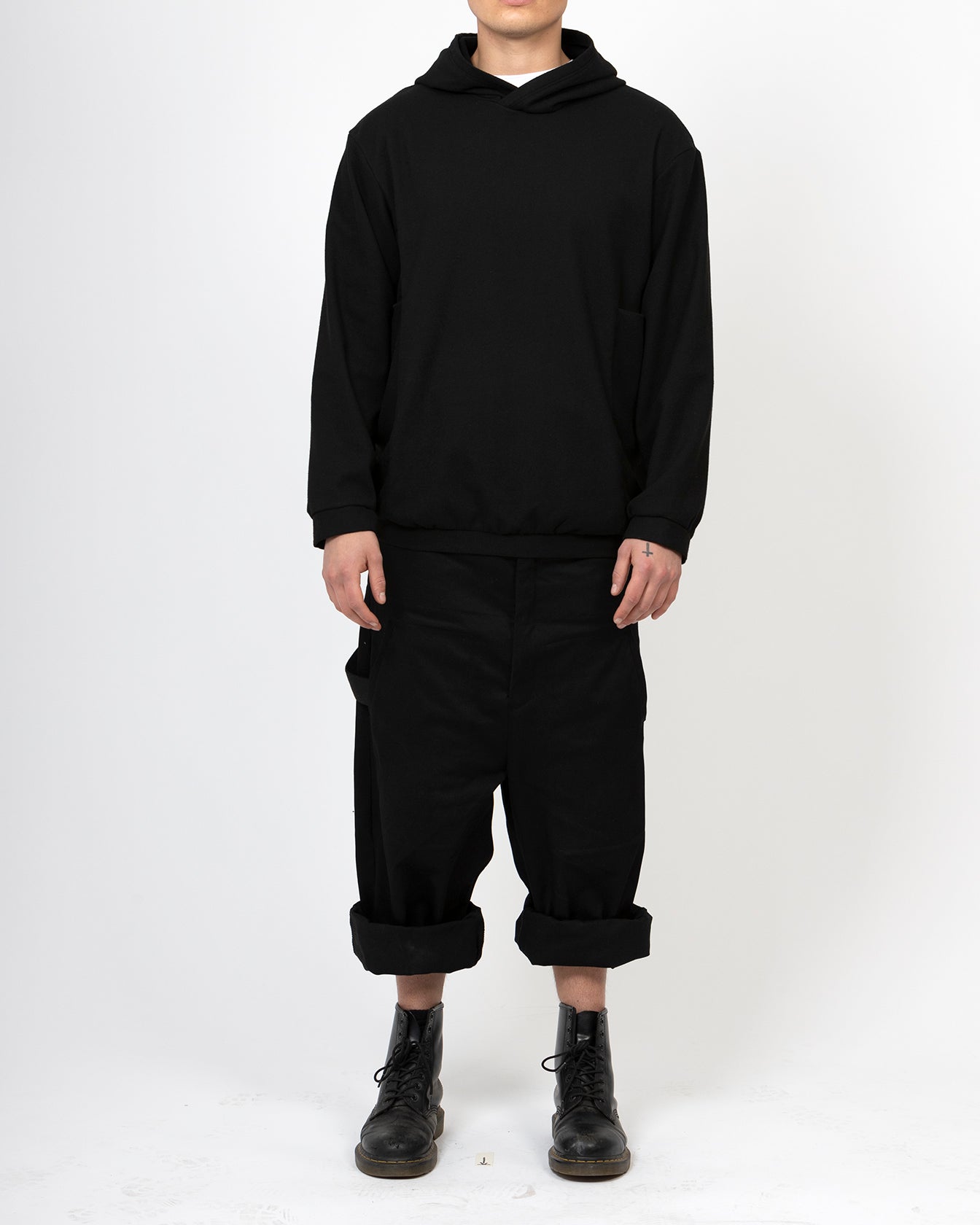 Hood side square jumper - B5M