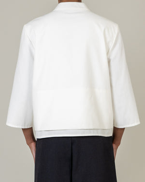 Over Layer Pleat Shirt - S13W - MAE MAZE