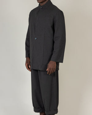 High Neck Tailor Jacket - C9M - MAE MAZE