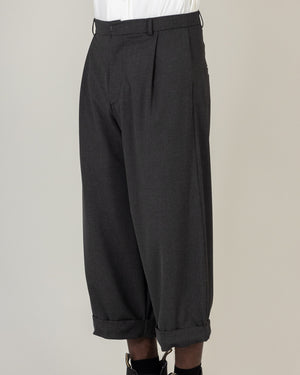 Pleated Hem Trousers - T29M - MAE MAZE