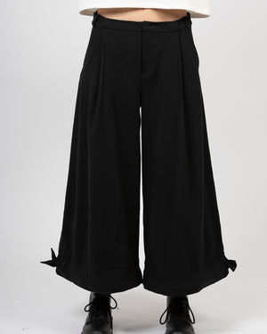 Wrapped bottom trousers - T34W