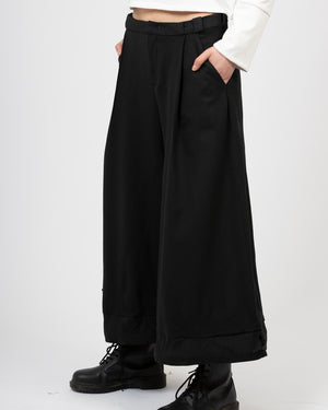 Wrapped bottom trousers - T34W